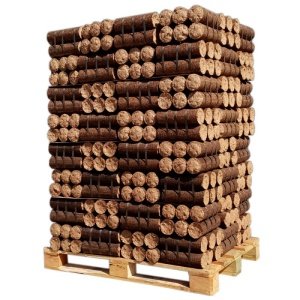 BOIS DENSIFIÉ - FEUILLUS + RÉSINEUX - PALETTE DE 960 KG